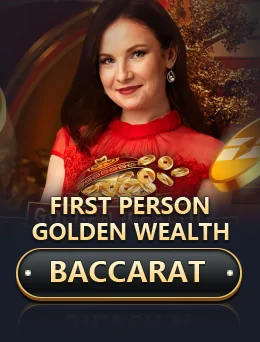 First Person Golden Wealth Baccarat by Evolution