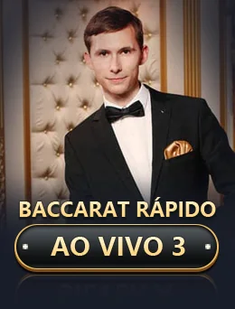 Baccarat Rápido Ao Vivo 3 by Evolution