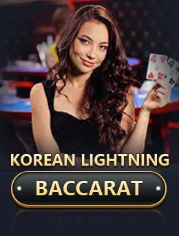 Korean Lightning Baccarat by Evolution