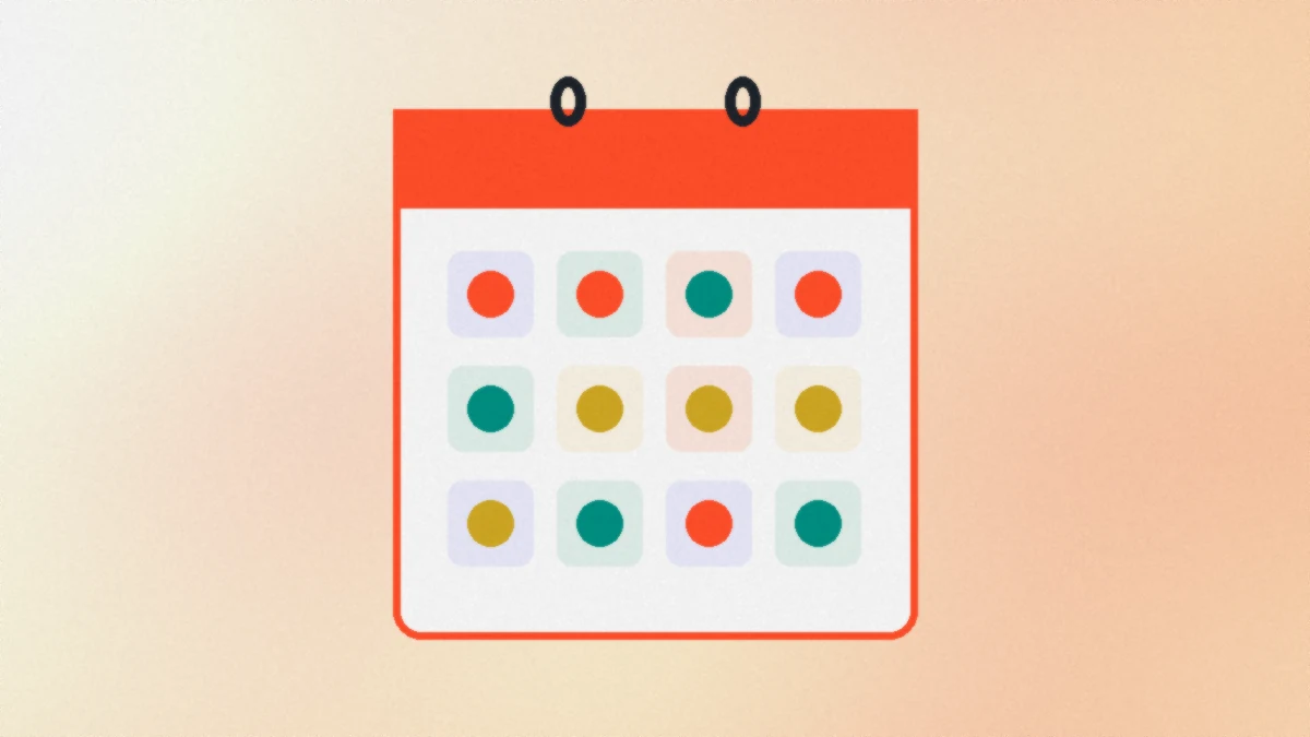 Abstract calendar tokens for reward rail update